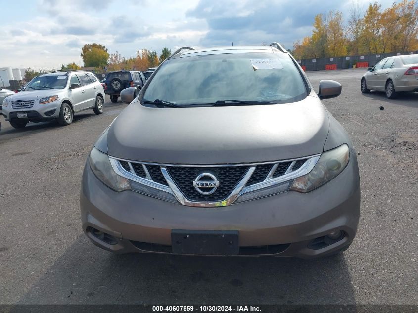 2011 Nissan Murano Sv VIN: JN8AZ1MU3BW057617 Lot: 40607859