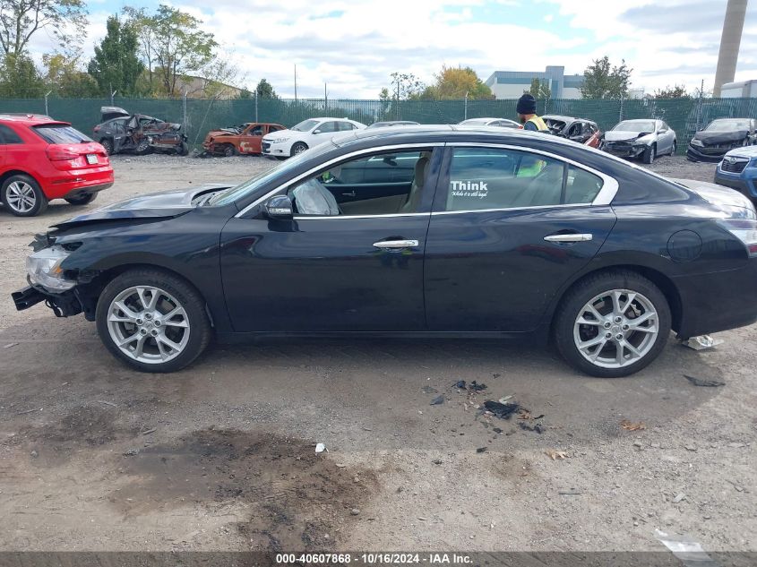 2014 Nissan Maxima 3.5 Sv VIN: 1N4AA5AP3EC493825 Lot: 40607868