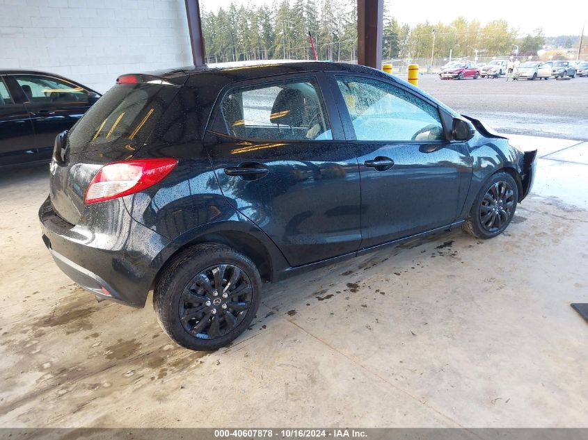 VIN JM1DE1KZ3E0178884 2014 MAZDA MAZDA2 no.4