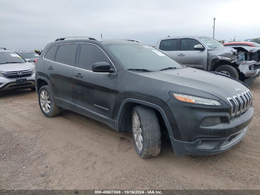 2016 Jeep Cherokee Limited VIN: 1C4PJLDS0GW347652 Lot: 40607888