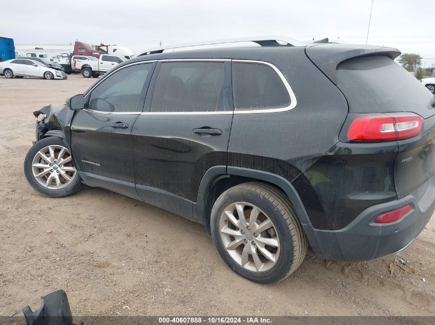 2016 Jeep Cherokee Limited VIN: 1C4PJLDS0GW347652 Lot: 40607888