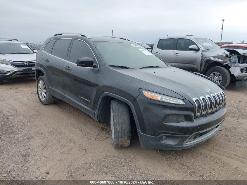 VIN 1C4PJLDS0GW347652 2016 Jeep Cherokee, Limited no.1