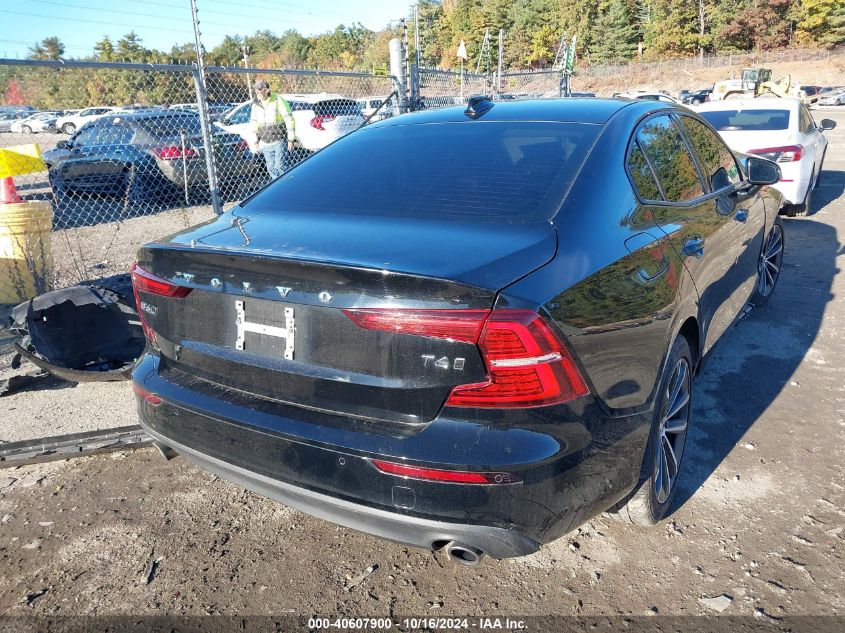 2021 Volvo S60 T6 Momentum VIN: 7JRA22TK3MG096812 Lot: 40607900