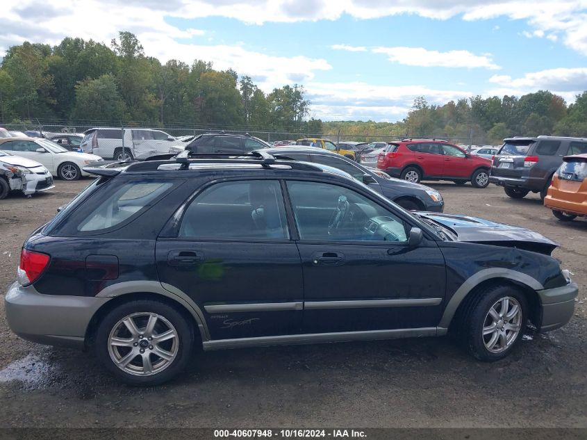 2005 Subaru Impreza Outback Sport Base W/Special Edition VIN: JF1GG68585H804784 Lot: 40607948