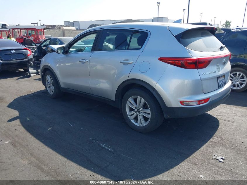 2018 Kia Sportage Lx VIN: KNDPM3AC7J7408758 Lot: 40607949