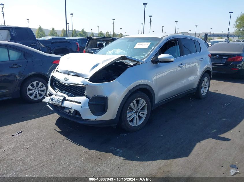 2018 Kia Sportage Lx VIN: KNDPM3AC7J7408758 Lot: 40607949