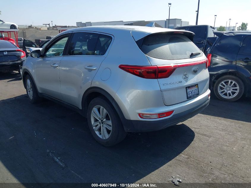 2018 Kia Sportage Lx VIN: KNDPM3AC7J7408758 Lot: 40607949