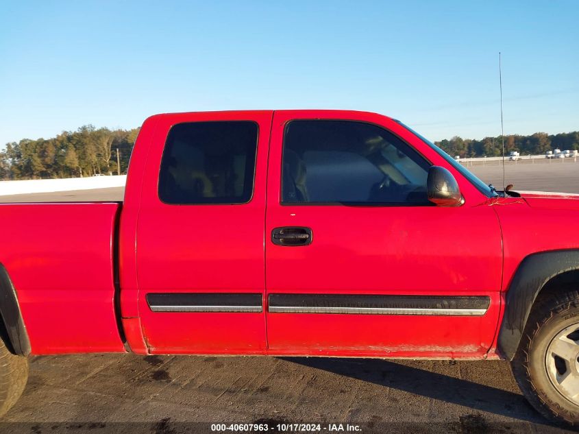 2005 Chevrolet Silverado 1500 Z71 VIN: 1GCEK19B65E123435 Lot: 40607963