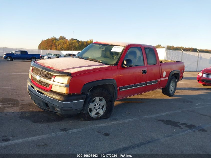 2005 Chevrolet Silverado 1500 Z71 VIN: 1GCEK19B65E123435 Lot: 40607963