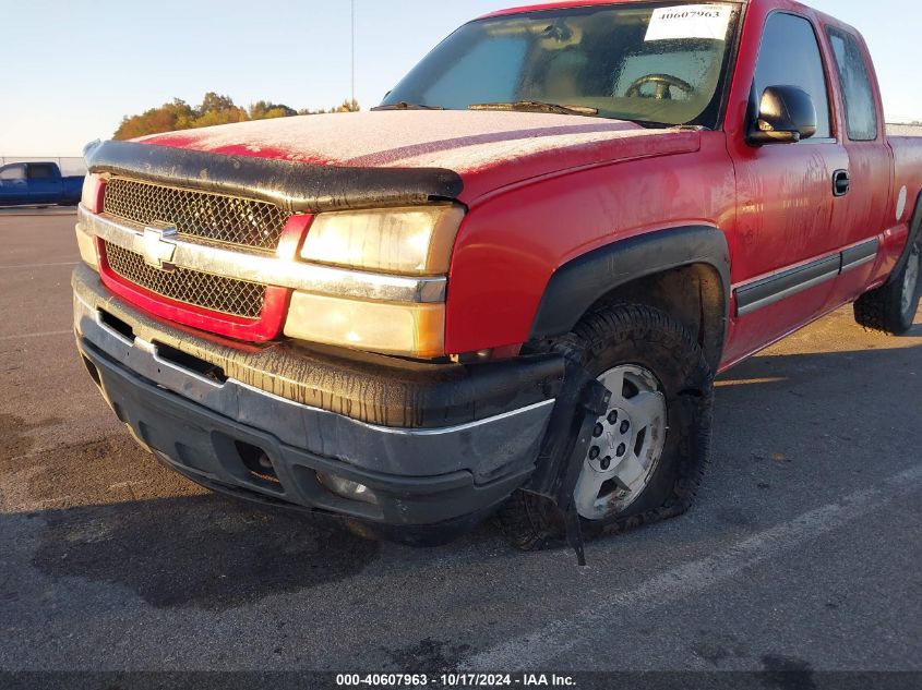 2005 Chevrolet Silverado 1500 Z71 VIN: 1GCEK19B65E123435 Lot: 40607963