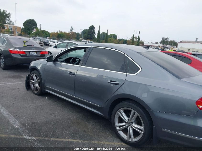 2015 Volkswagen Passat 2.0L Tdi Sel Premium VIN: 1VWCV7A33FC065963 Lot: 40608020