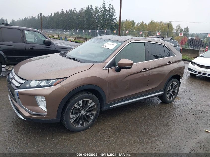 2020 Mitsubishi Eclipse Cross Se 1.5T Awc VIN: JA4AT5AA7LZ010924 Lot: 40608039