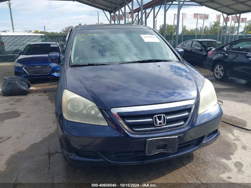 2005 Honda Odyssey Ex-L VIN: 5FNRL38705B022932 Lot: 40608040