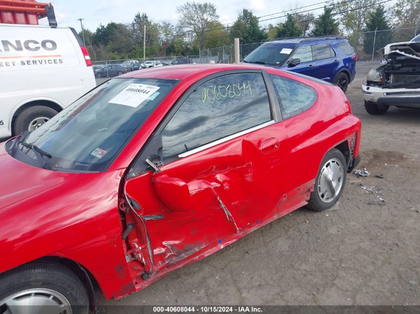 2002 Honda Insight Cvt VIN: JHMZE14762T001448 Lot: 40608044