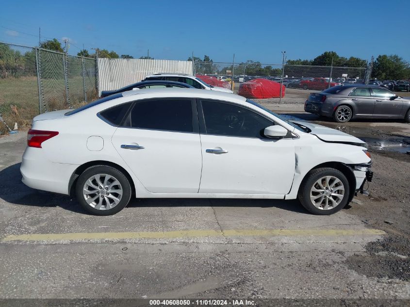 2019 Nissan Sentra Sv VIN: 3N1AB7AP7KY450906 Lot: 40608050