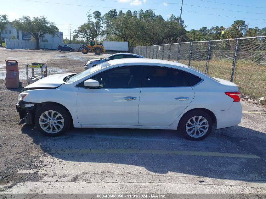 2019 Nissan Sentra Sv VIN: 3N1AB7AP7KY450906 Lot: 40608050