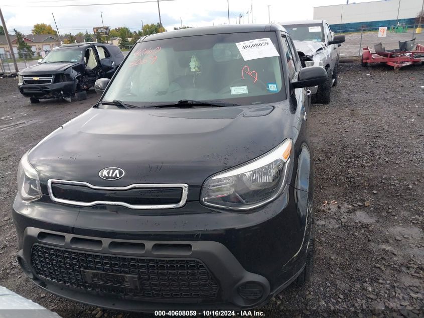 2015 Kia Soul + VIN: KNDJP3A56F7229598 Lot: 40608059