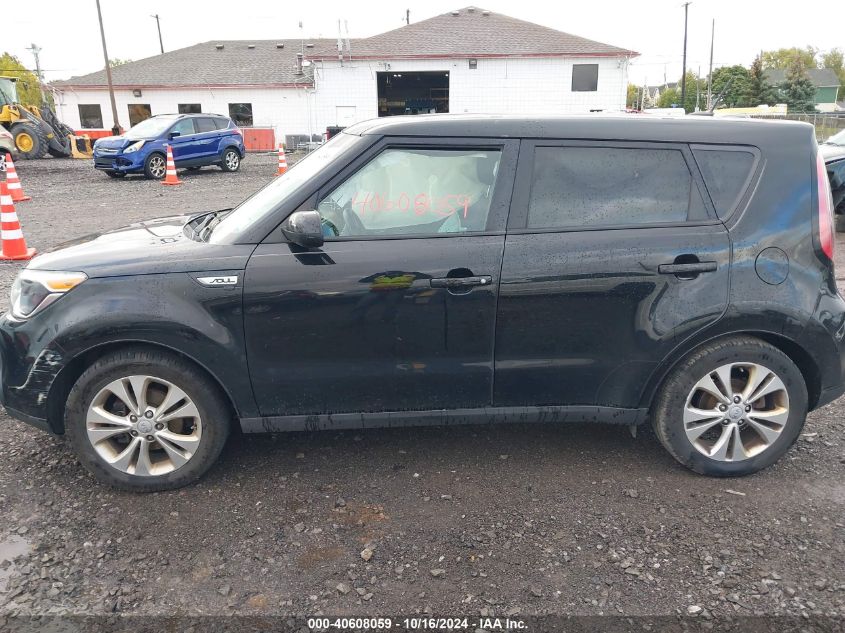 2015 Kia Soul + VIN: KNDJP3A56F7229598 Lot: 40608059