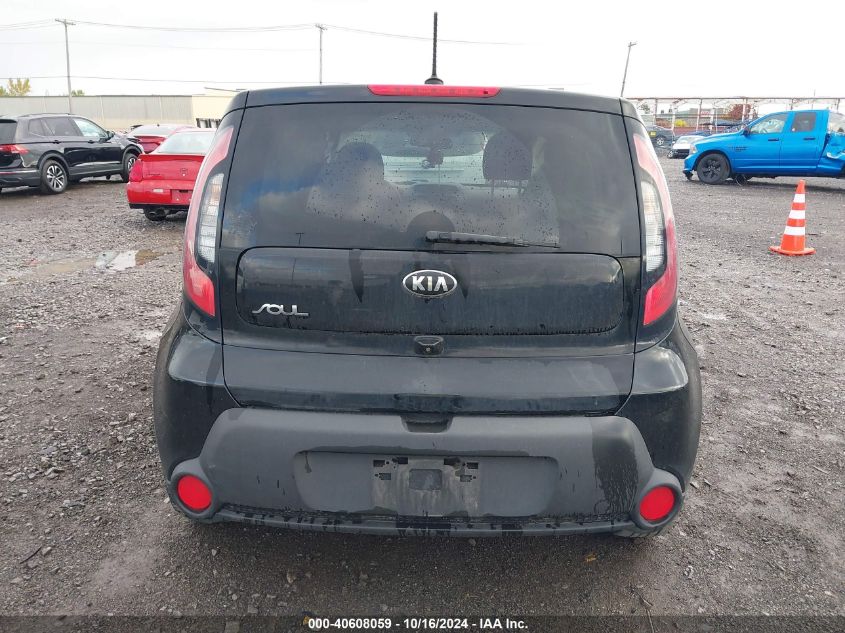 2015 Kia Soul + VIN: KNDJP3A56F7229598 Lot: 40608059