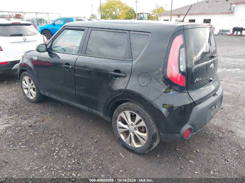 VIN KNDJP3A56F7229598 2015 KIA SOUL no.3