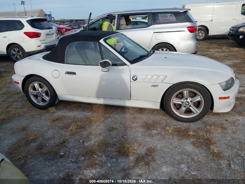 2000 BMW Z3 2.3 VIN: WBACH9346YLM91366 Lot: 40608074