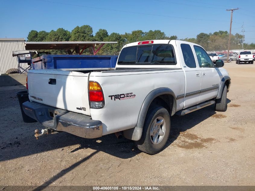 2002 Toyota Tundra Sr5 V8 VIN: 5TBRT34152S325738 Lot: 40608105