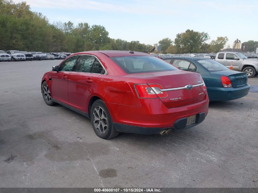 2012 Ford Taurus Limited VIN: 1FAHP2FW2CG123547 Lot: 40608107