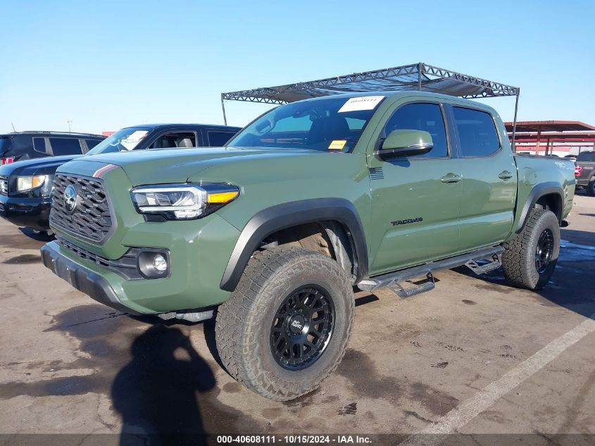 2021 Toyota Tacoma Trd Off-Road VIN: 3TMCZ5AN5MM452989 Lot: 40608111