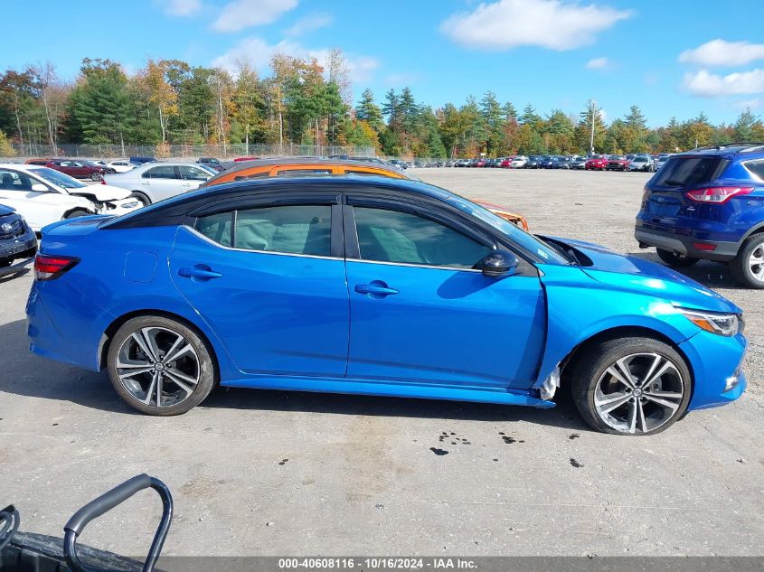 2021 Nissan Sentra Sr Xtronic Cvt VIN: 3N1AB8DV9MY313503 Lot: 40608116