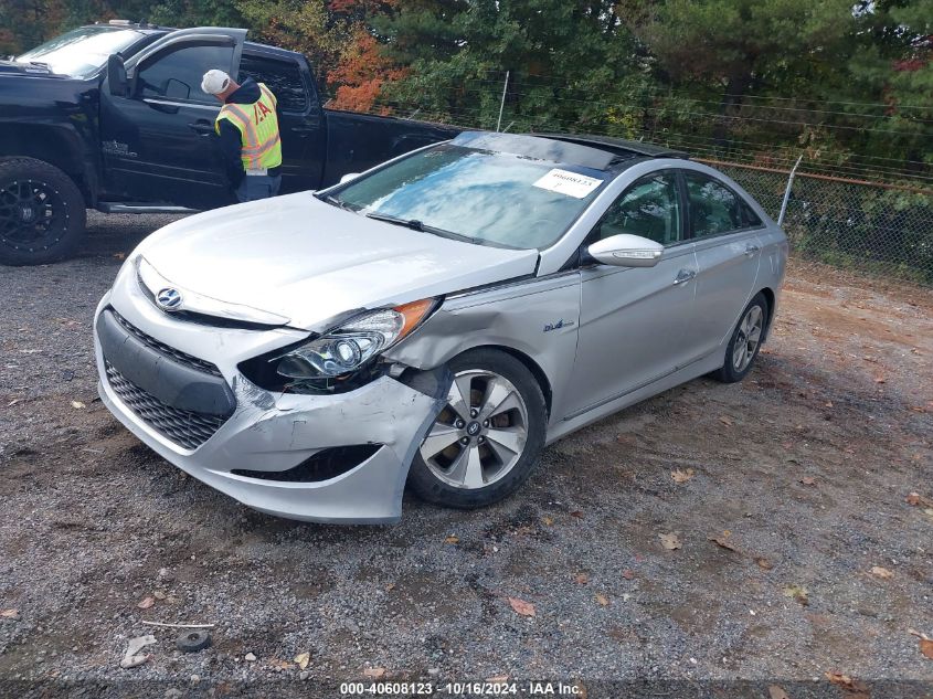 2012 Hyundai Sonata Hybrid VIN: KMHEC4A46CA026019 Lot: 40608123