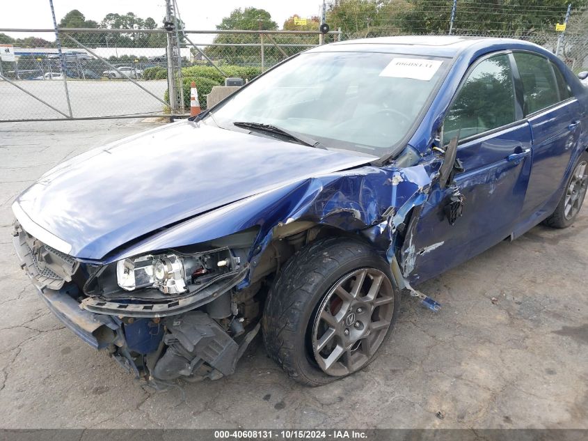 2008 Acura Tl Type S VIN: 19UUA76548A004988 Lot: 40608131