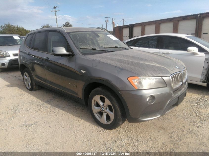 2011 BMW X3 xDrive28I VIN: 5UXWX5C53BL710827 Lot: 40608137