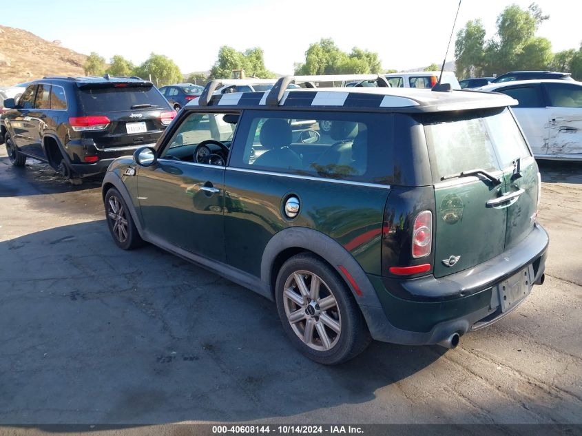 2011 Mini Cooper S Clubman VIN: WMWZG3C56BTY35935 Lot: 40608144