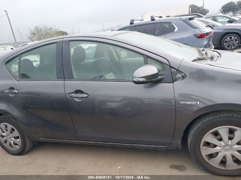 2013 Toyota Prius C Two VIN: JTDKDTB38D1548897 Lot: 40608181