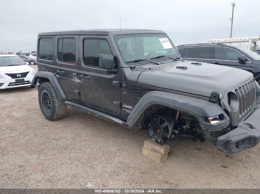 2018 Jeep Wrangler Unlimited Sport S 4X4 VIN: 1C4HJXDG9JW234037 Lot: 40608183