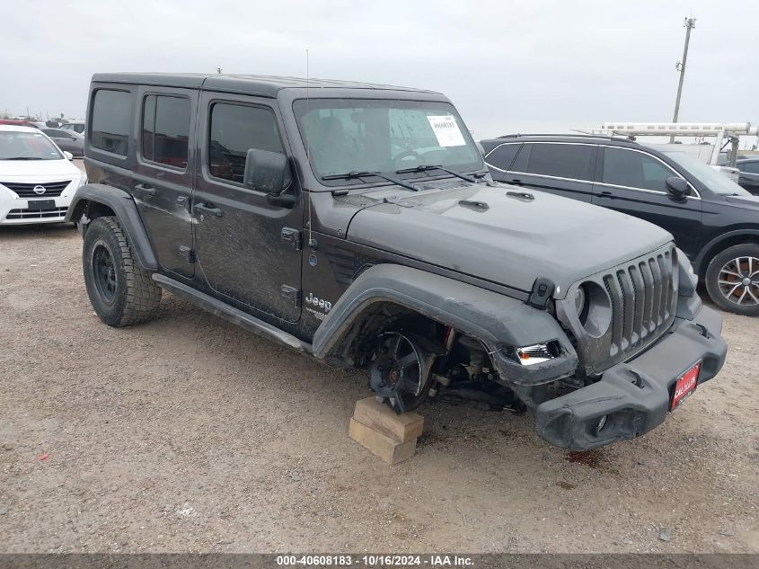 2018 Jeep Wrangler Unlimited Sport S 4X4 VIN: 1C4HJXDG9JW234037 Lot: 40608183