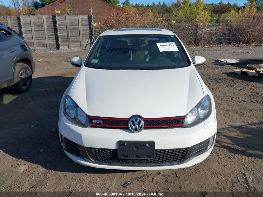 2013 Volkswagen Gti 4-Door/4-Door Autobahn/Drivers Edition/Wolfsburg Edition VIN: WVWHD7AJ8DW136158 Lot: 40608194