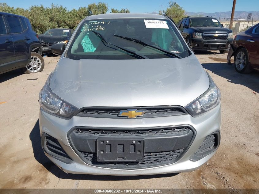 2018 Chevrolet Spark Ls Cvt VIN: KL8CB6SA8JC452125 Lot: 40608232