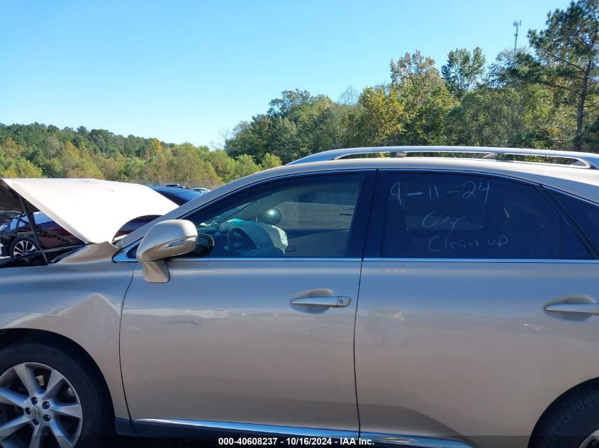 2010 Lexus Rx 350 VIN: 2T2ZK1BA6AC030796 Lot: 40608237