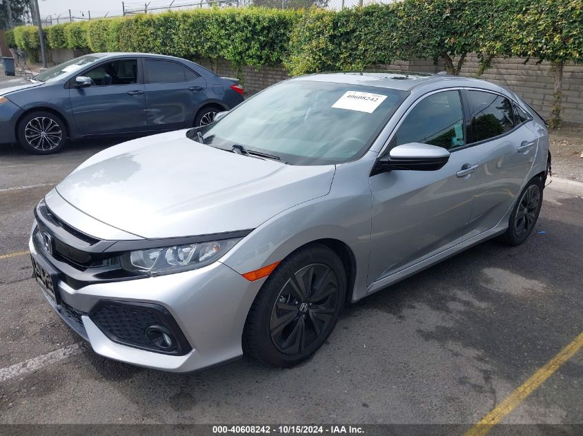 2018 Honda Civic Ex VIN: SHHFK7H55JU431724 Lot: 40608242