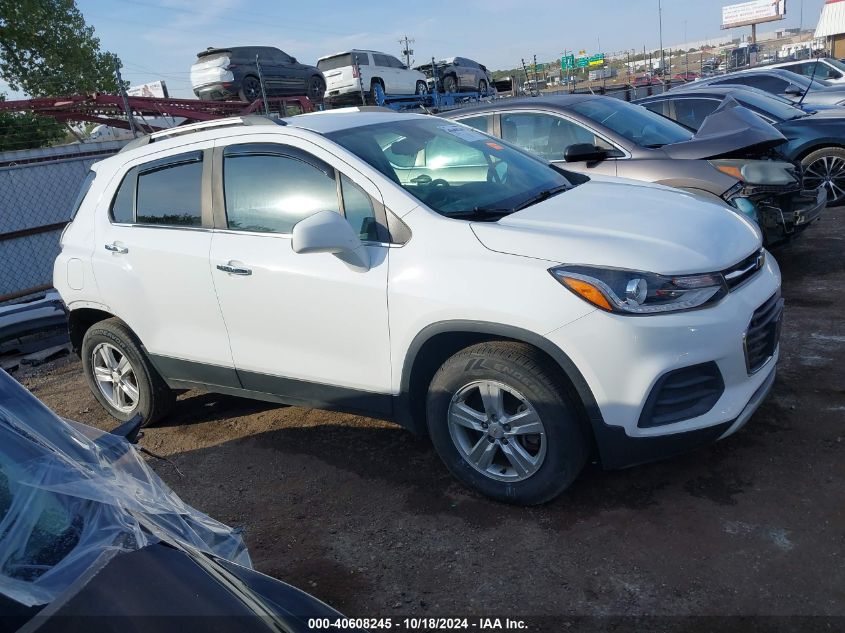 2017 Chevrolet Trax Lt VIN: KL7CJPSB5HB152726 Lot: 40608245