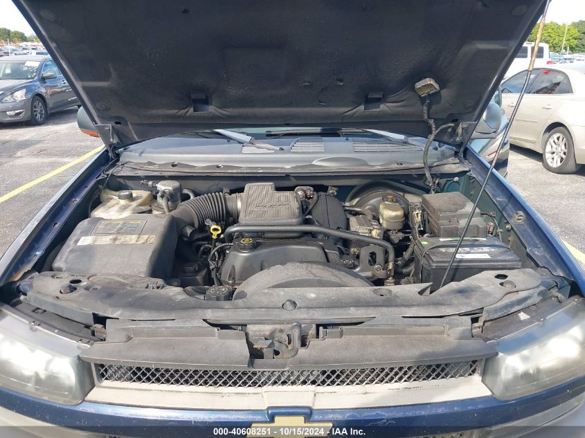 2002 Chevrolet Trailblazer Ltz VIN: 1GNDS13S422391151 Lot: 40608251