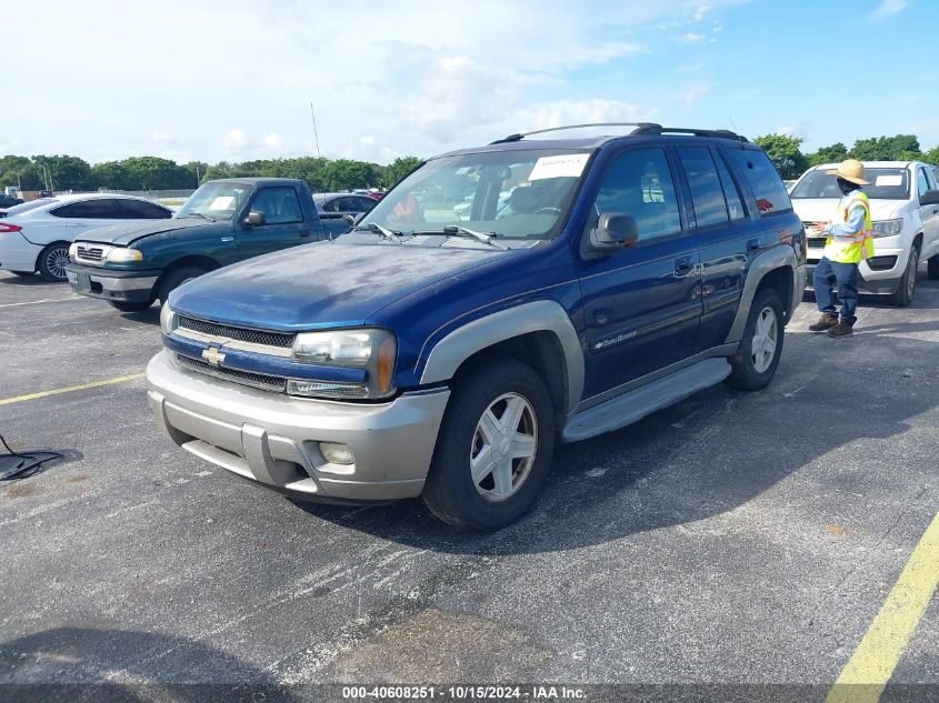 2002 Chevrolet Trailblazer Ltz VIN: 1GNDS13S422391151 Lot: 40608251