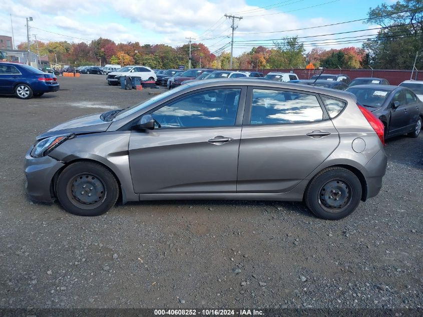 2013 Hyundai Accent Gs VIN: KMHCT5AE9DU087273 Lot: 40608252