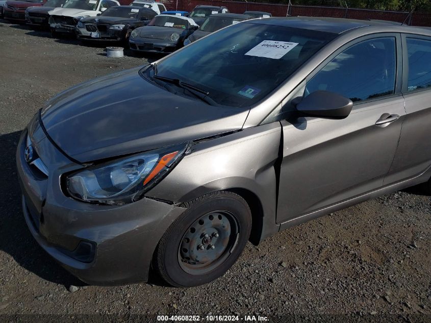 2013 Hyundai Accent Gs VIN: KMHCT5AE9DU087273 Lot: 40608252