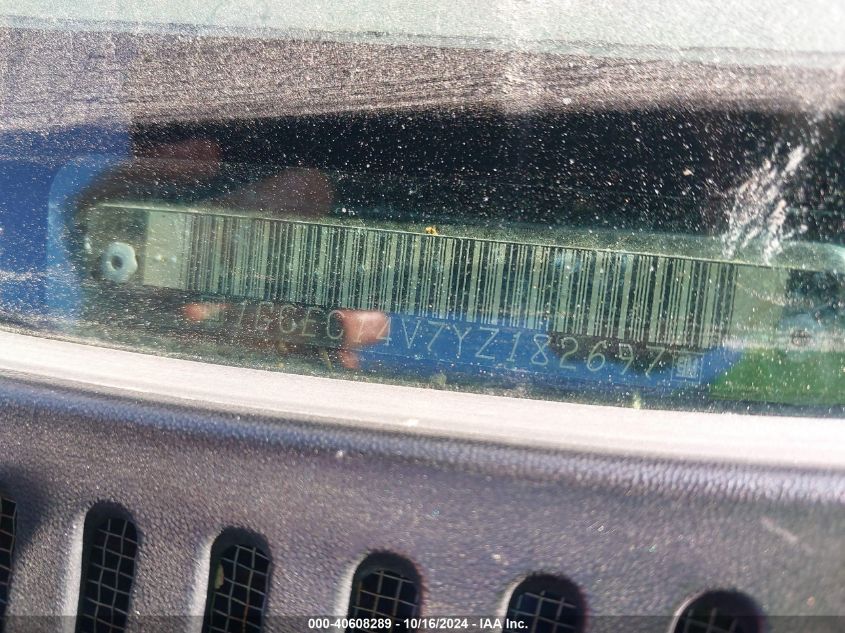 2000 Chevrolet Silverado 1500 Ls VIN: 1GCEC14V7YZ182697 Lot: 40608289