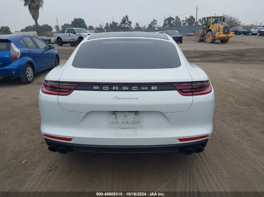 2018 Porsche Panamera 4 VIN: WP0AA2A72JL105065 Lot: 40608315