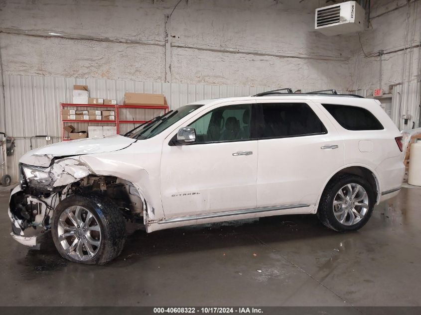 2017 Dodge Durango Citadel Awd VIN: 1C4SDJET5HC716697 Lot: 40608322