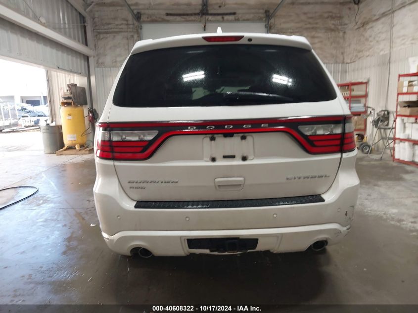 2017 Dodge Durango Citadel Awd VIN: 1C4SDJET5HC716697 Lot: 40608322