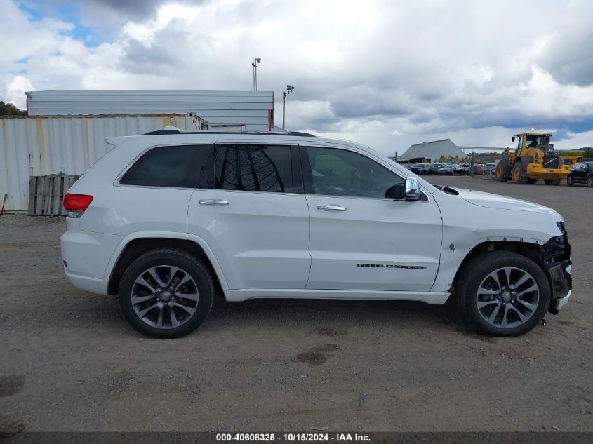 2018 Jeep Grand Cherokee Overland 4X4 VIN: 1C4RJFCG4JC250549 Lot: 40608325